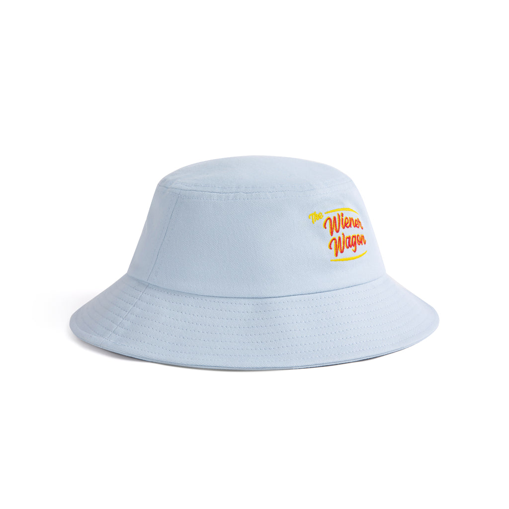 The Wiener Wagon Bucket Hat - Skyblue