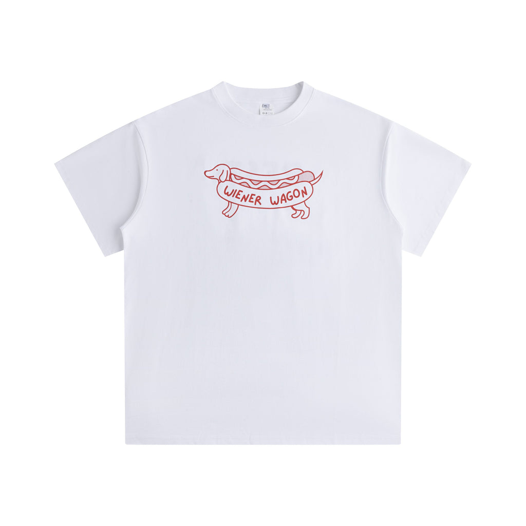 Best Wiener In PEI Tee - White