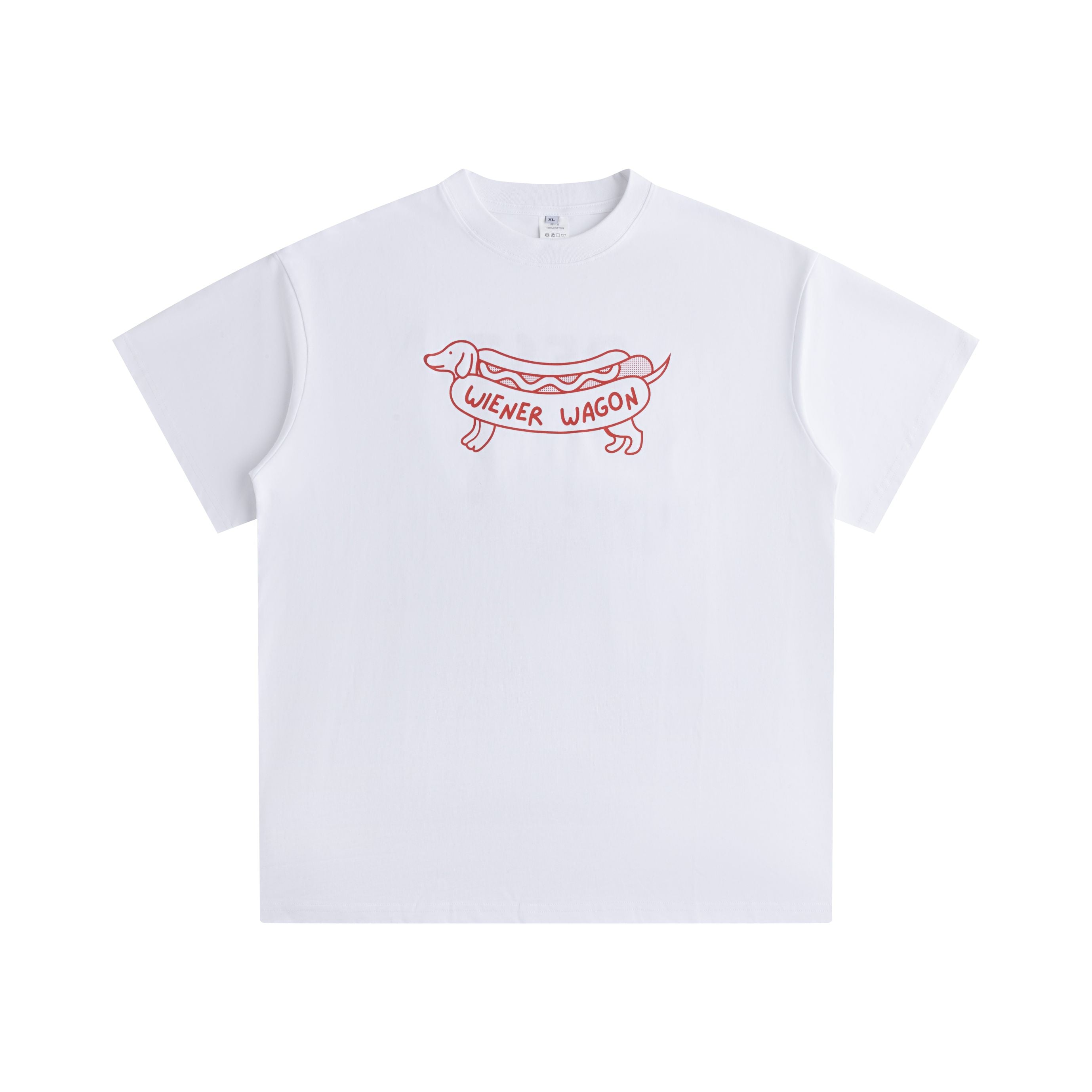 Best Wiener In PEI Tee - White