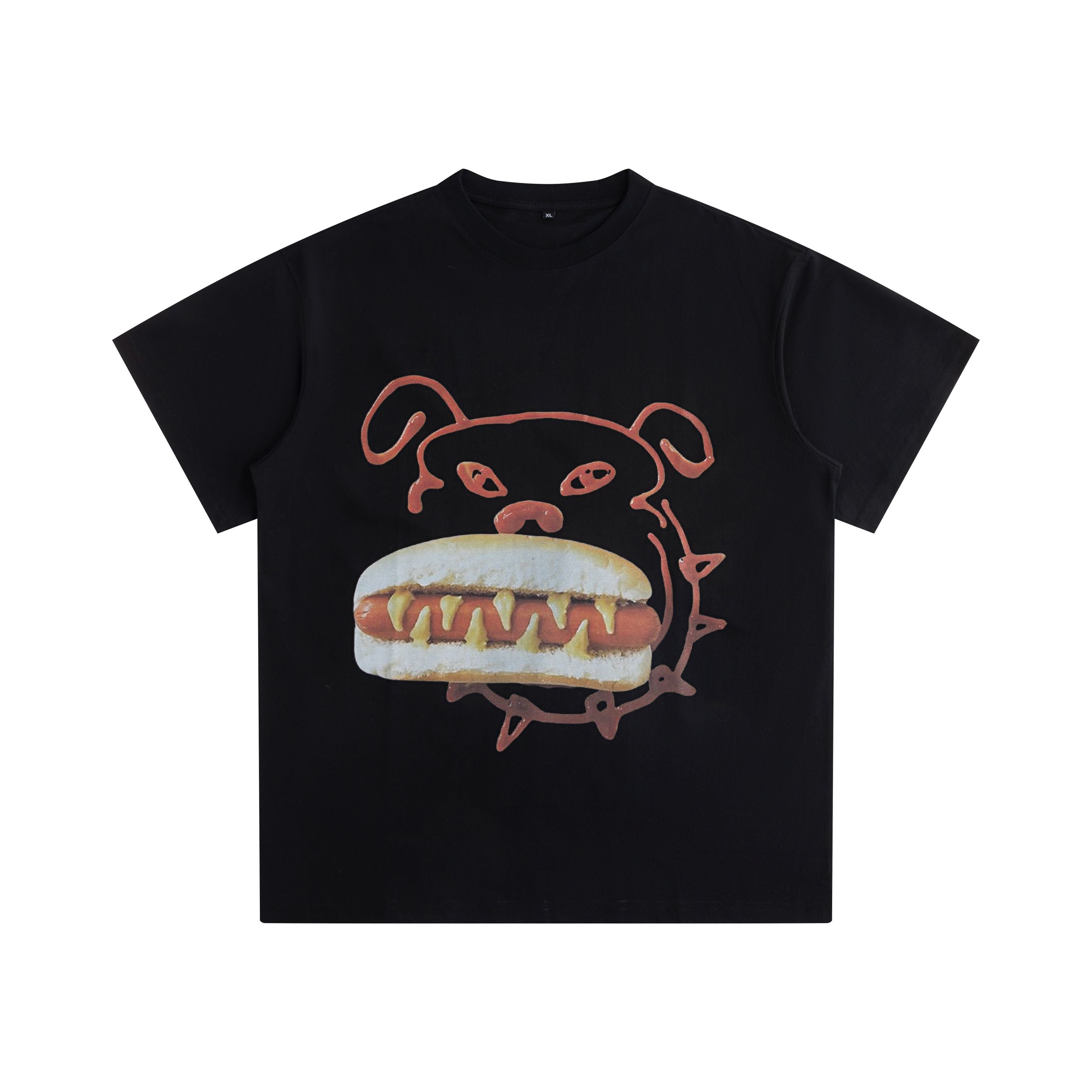 Big Dog Wiener Tee - Black