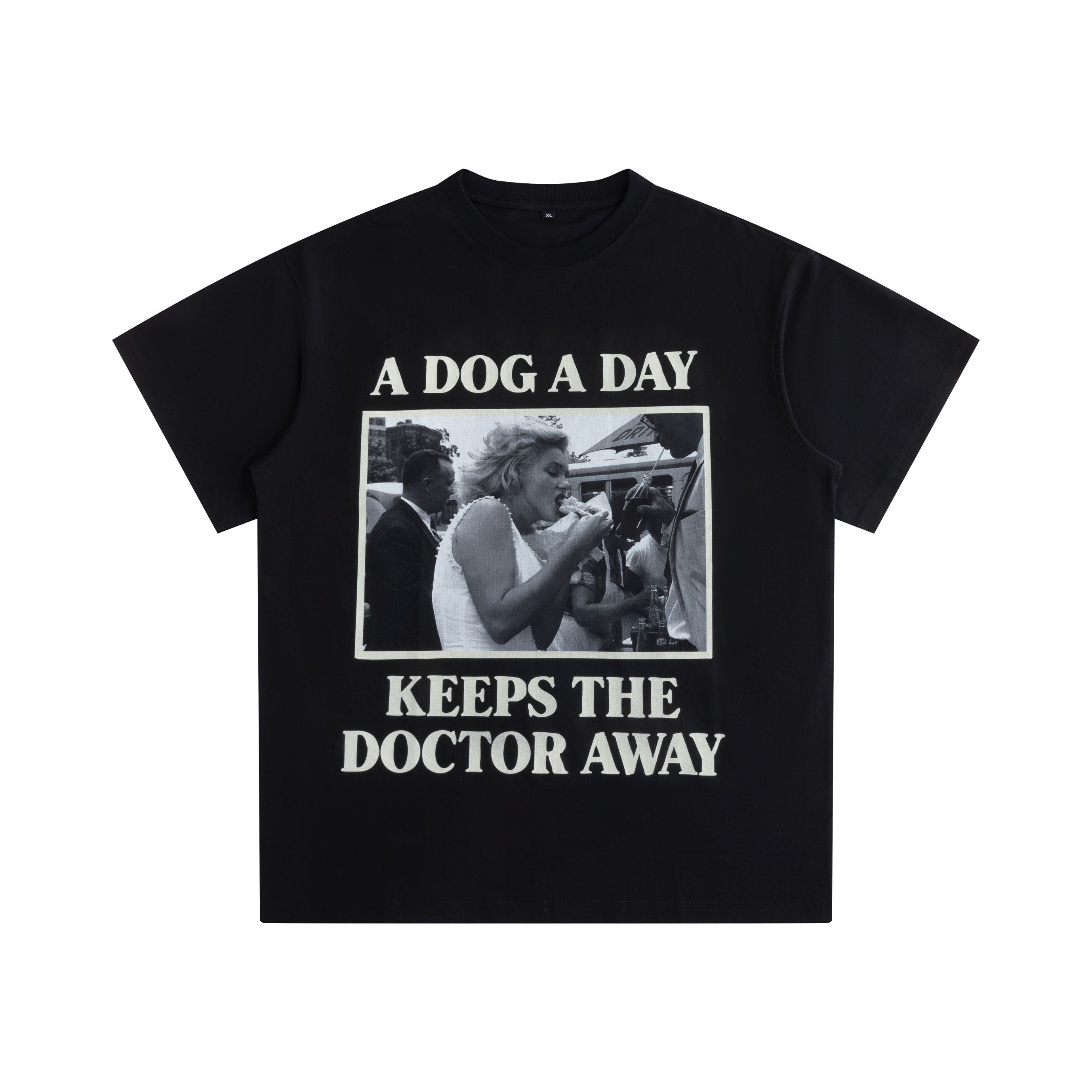 A Dog A Day Tee - Black